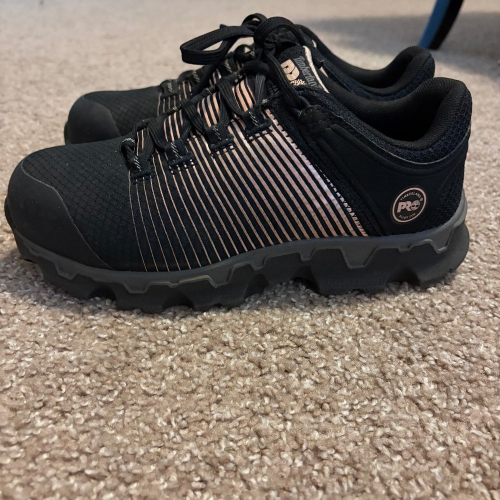 🛍️🥾 Women's Size 7 Timberland Steel Toe Work Shoes 🥾🛍️